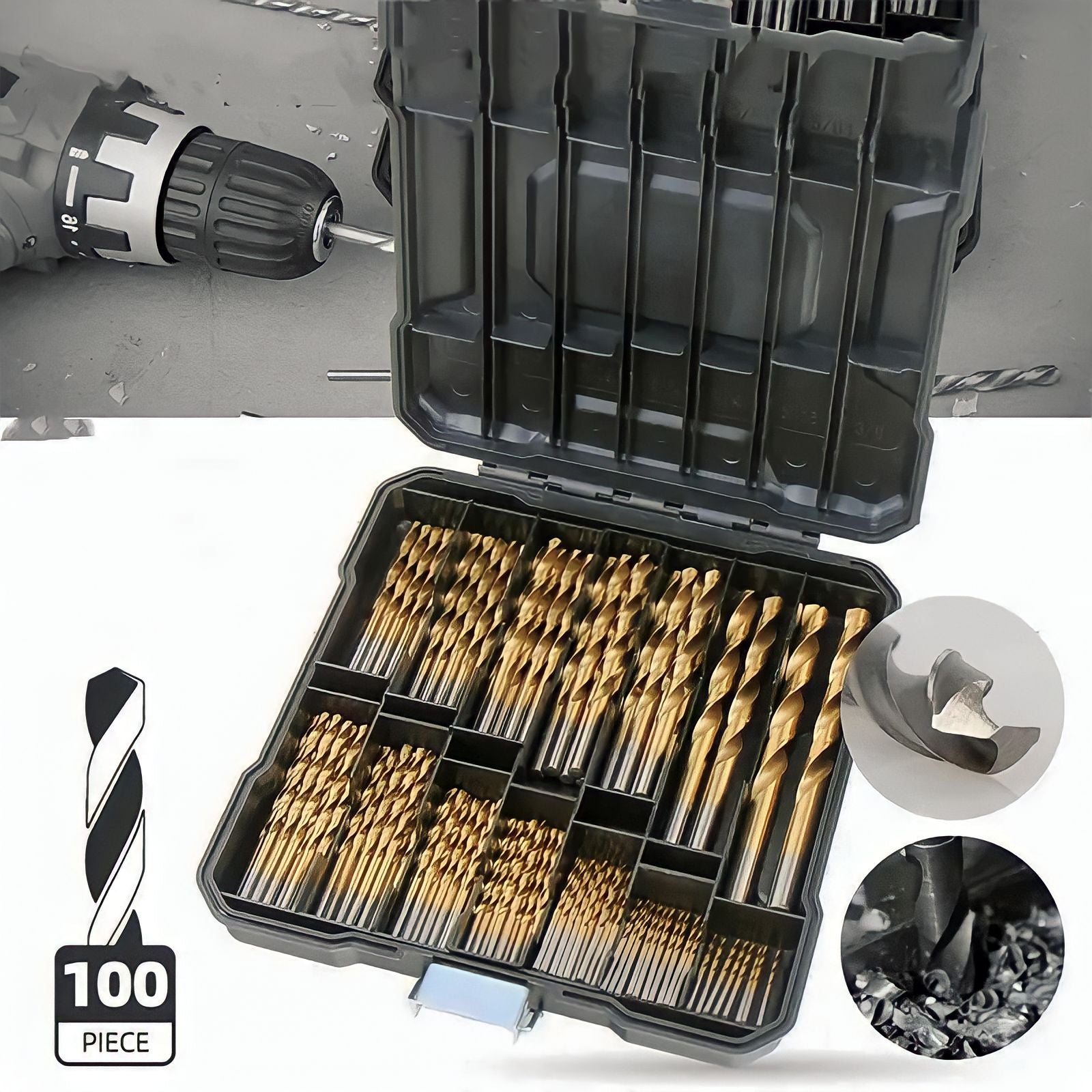 100-dijelni set HSS borela