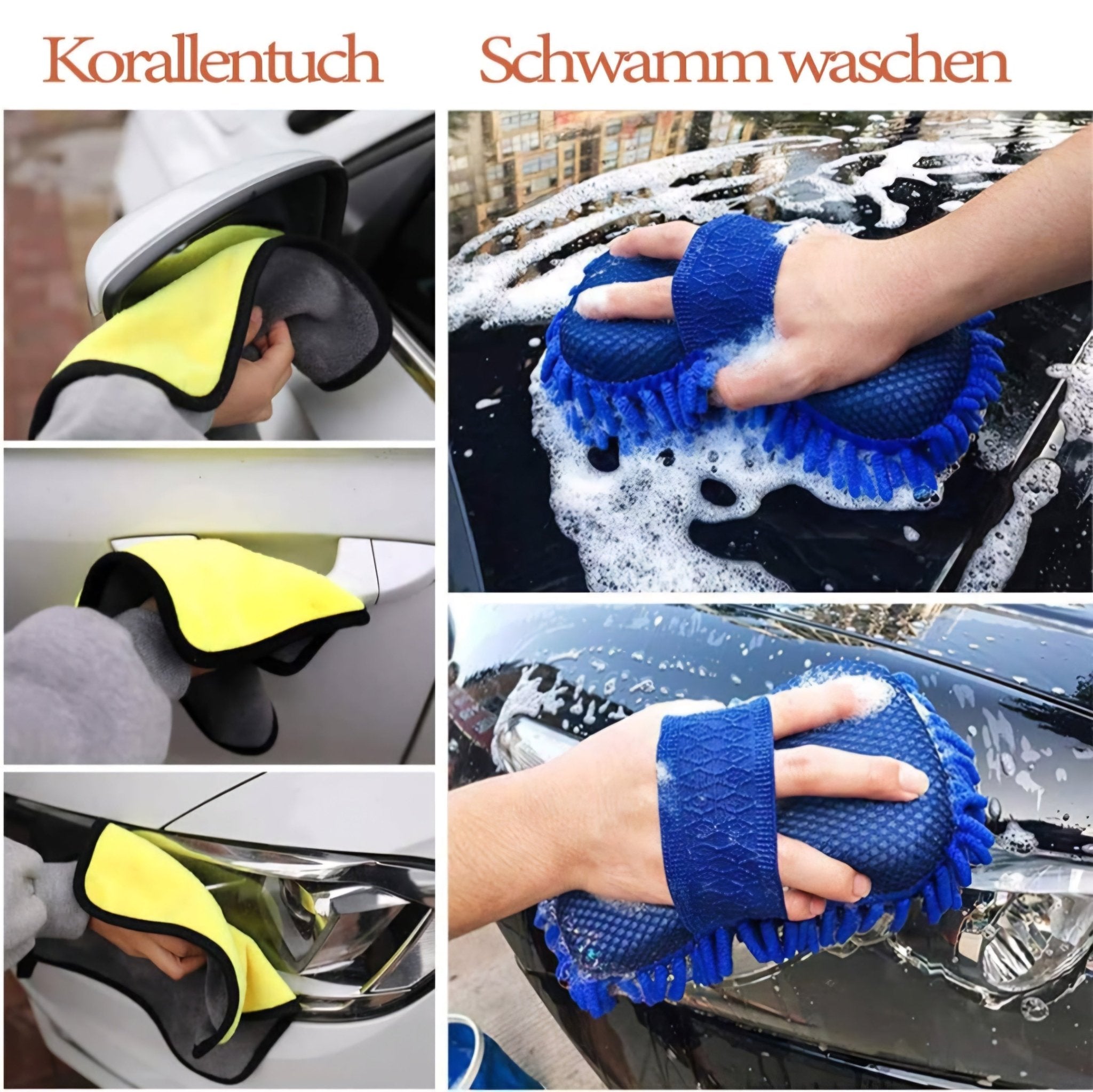 11-dijelni Set za čišćenje automobila