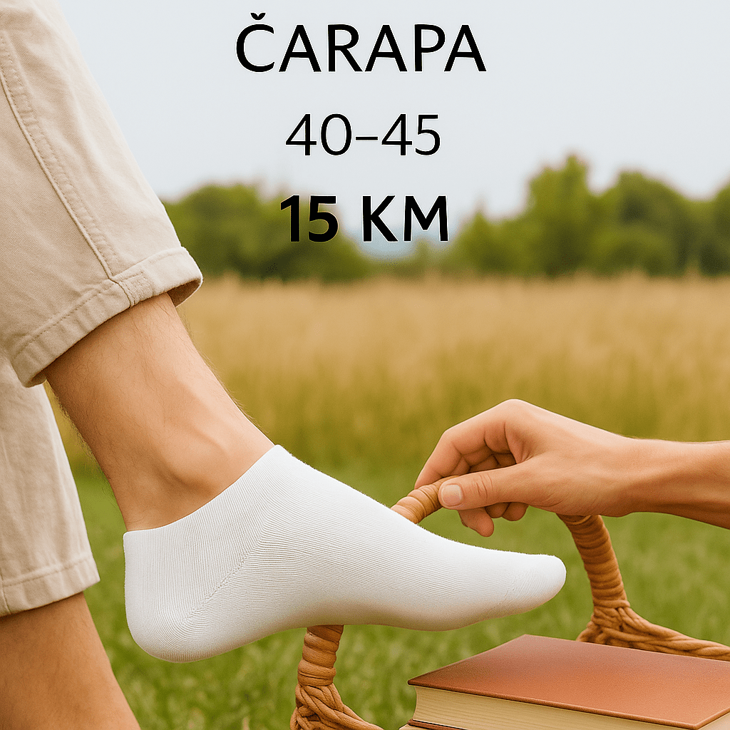 12 pari muških čarapa Milano Sport