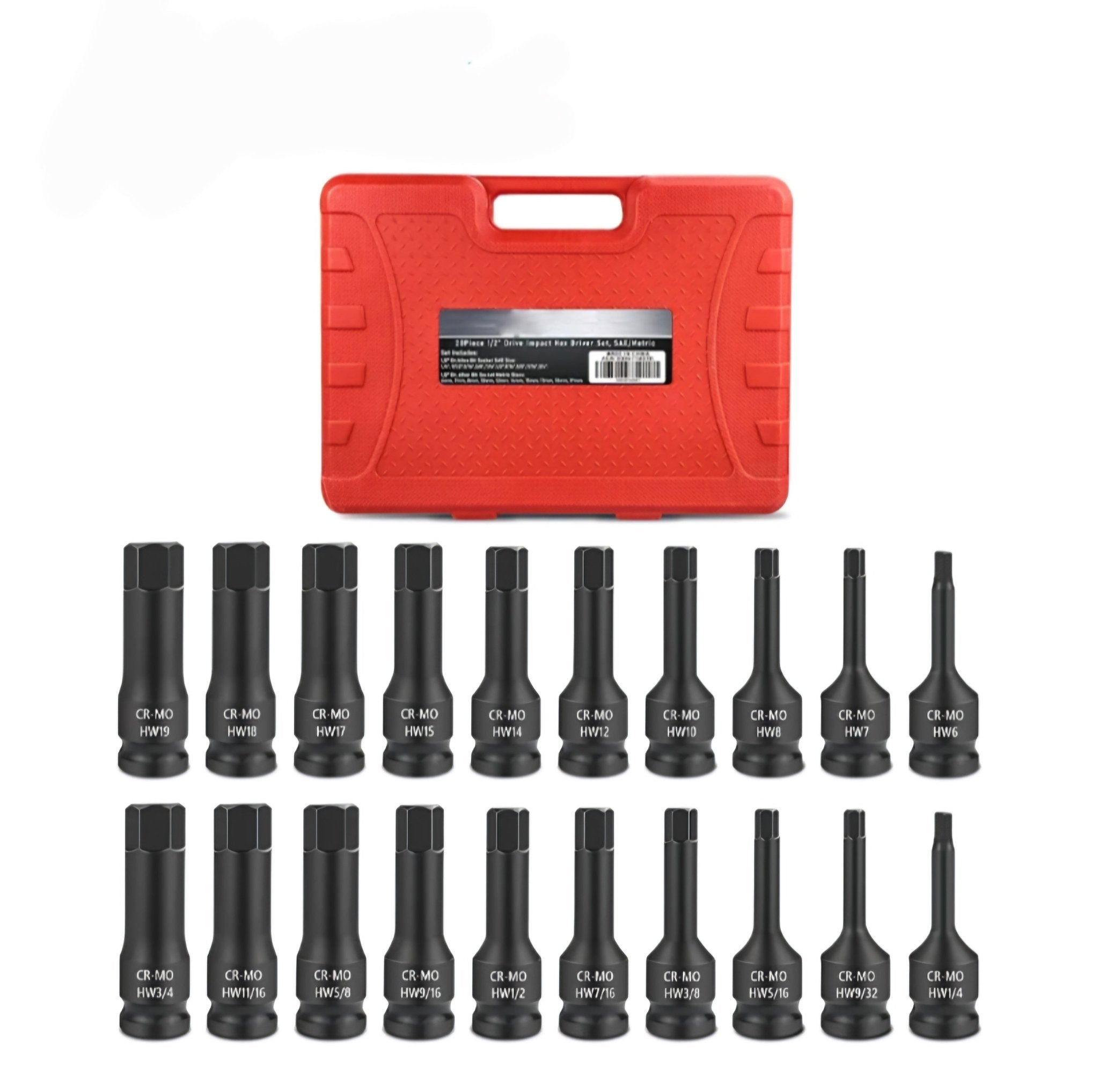 20-dijelni HEX Bit Set (CR-MO Čelik)