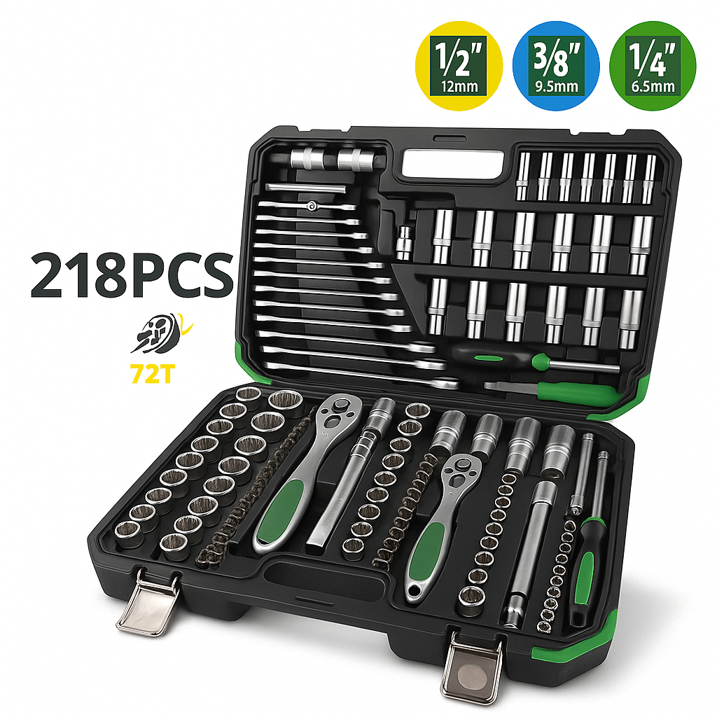 218-Dijelni Set Nasadnih Ključeva