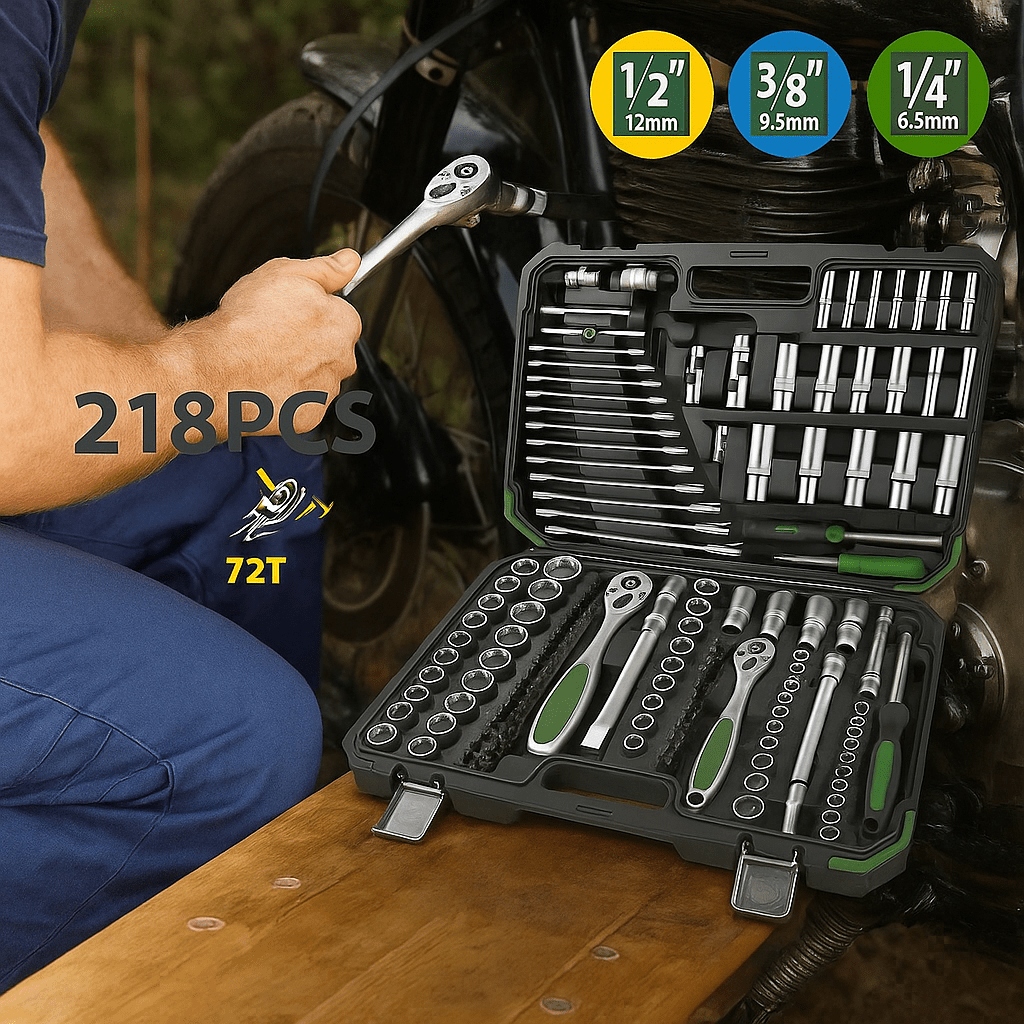 218-Dijelni Set Nasadnih Ključeva