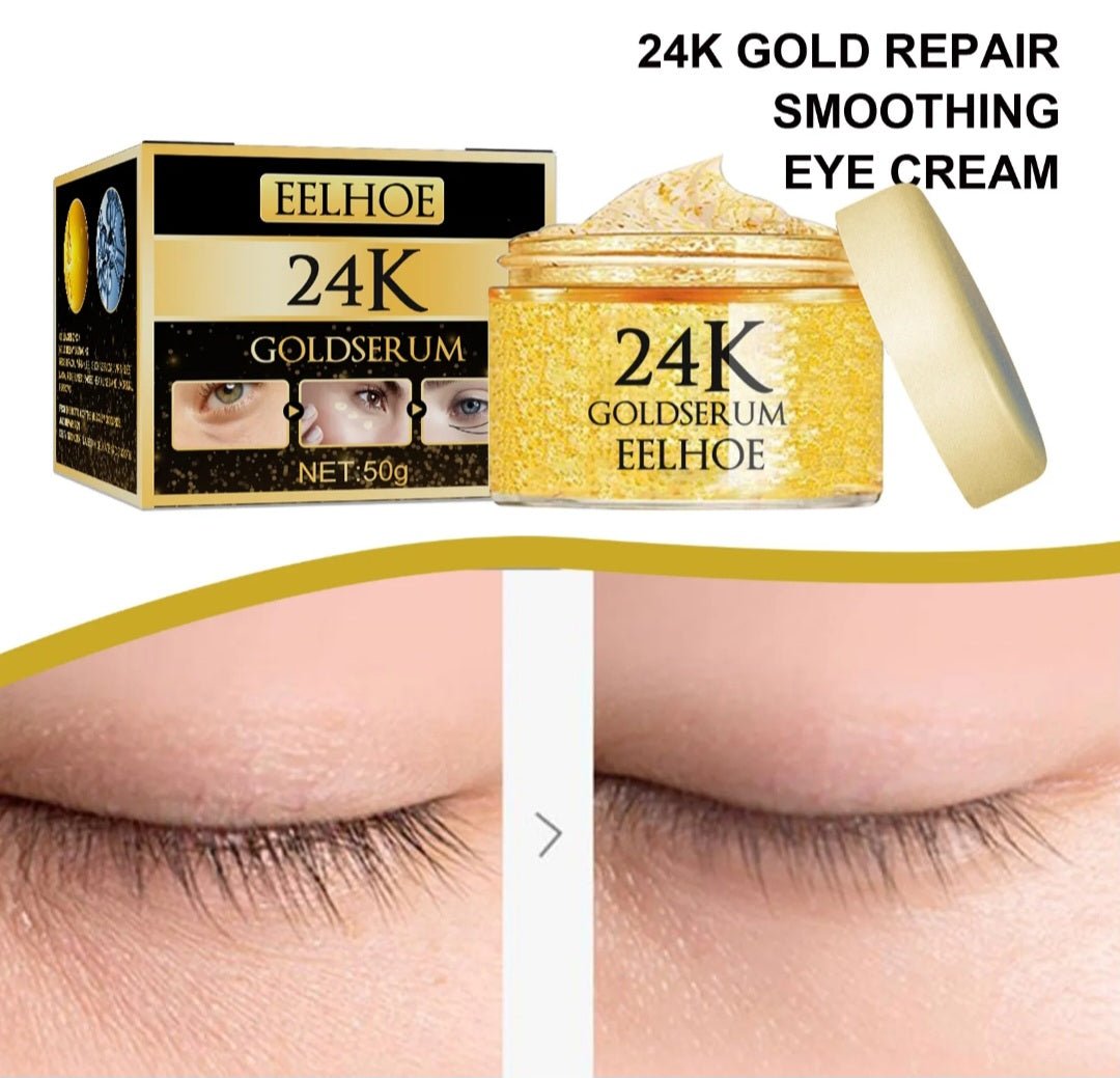 24K Zlatna Krema za Područje Oko Očiju 3+1 GRATIS