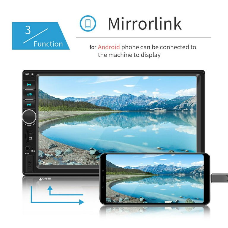 2DIN auto radio i MP5 player