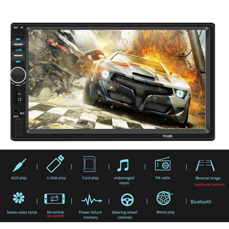 2DIN auto radio i MP5 player
