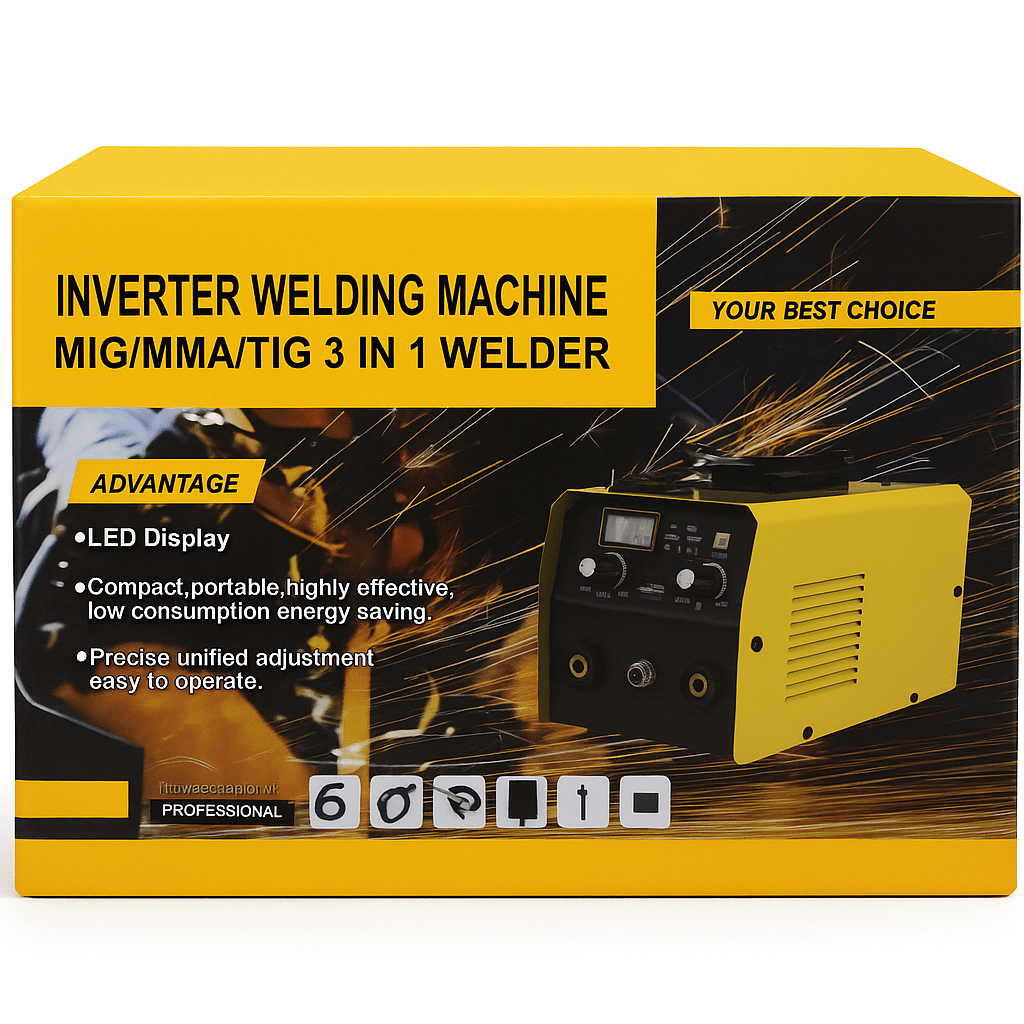 3-u-1 Inverter MIG/MMA/TIG