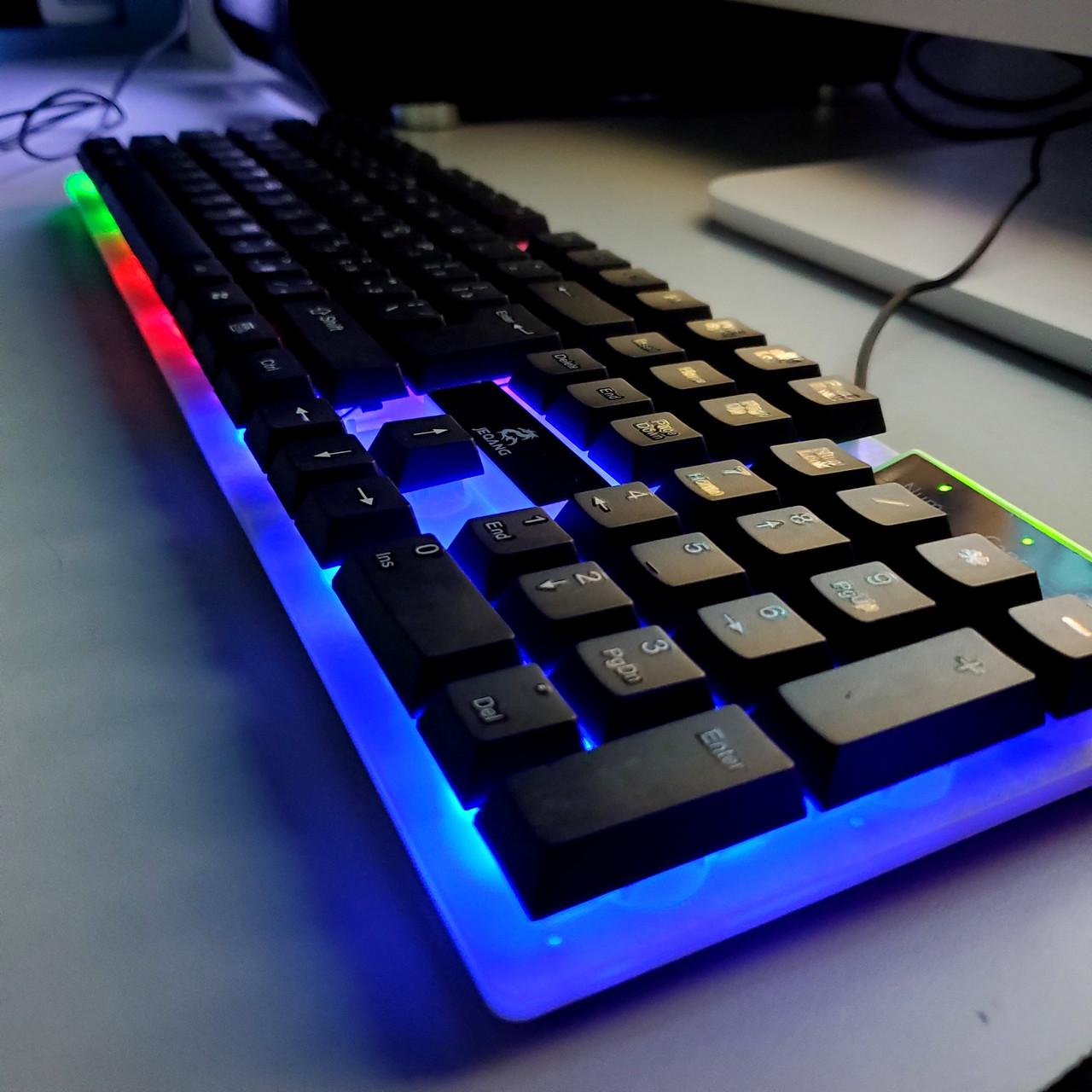 4-u-1 Gaming Komplet (Tastatura, Miš, Slušalice, Podloga)
