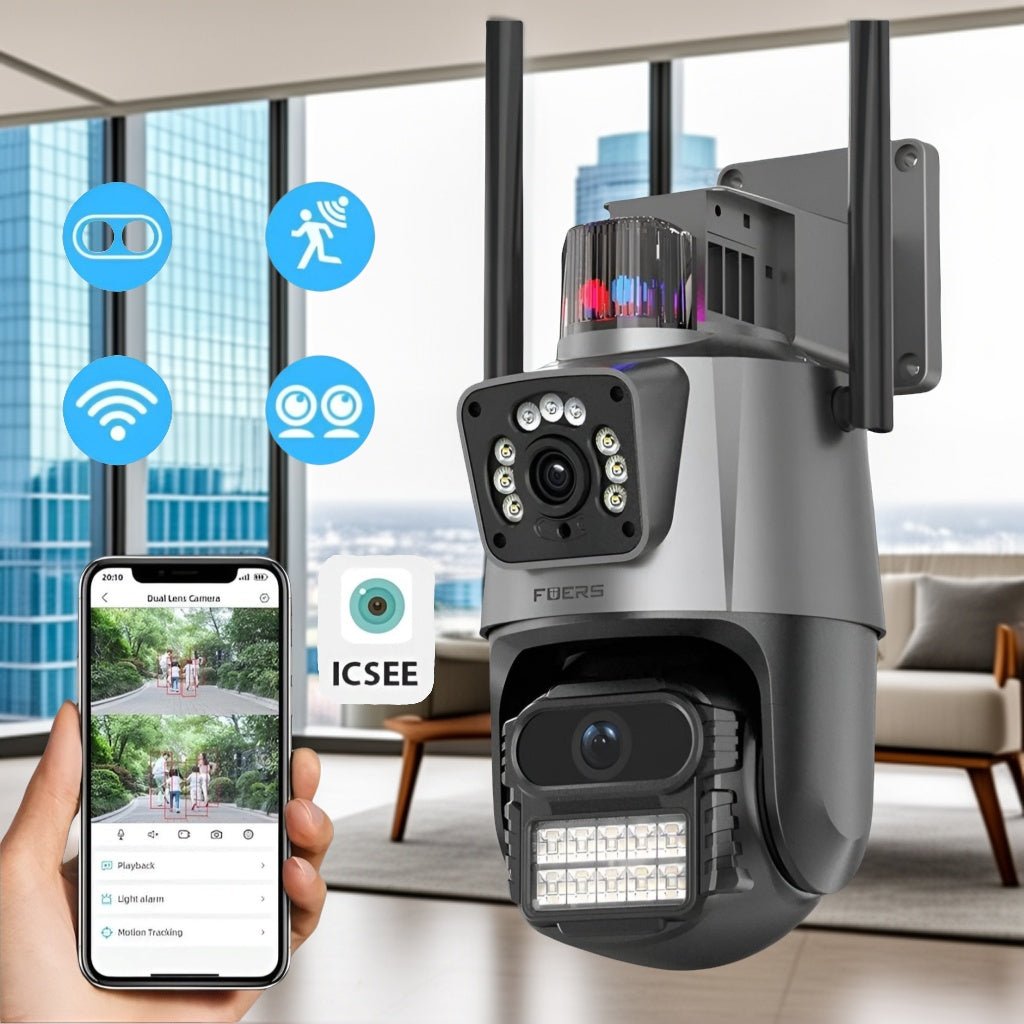4K 8MP dvostruka WiFi kamera