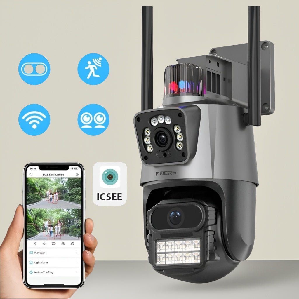 4K 8MP dvostruka WiFi kamera