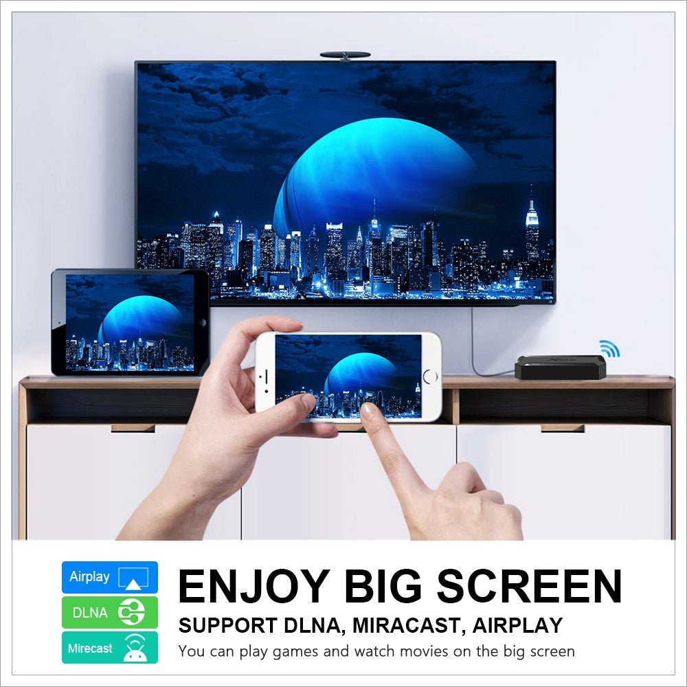 4K Android Smart TV Box