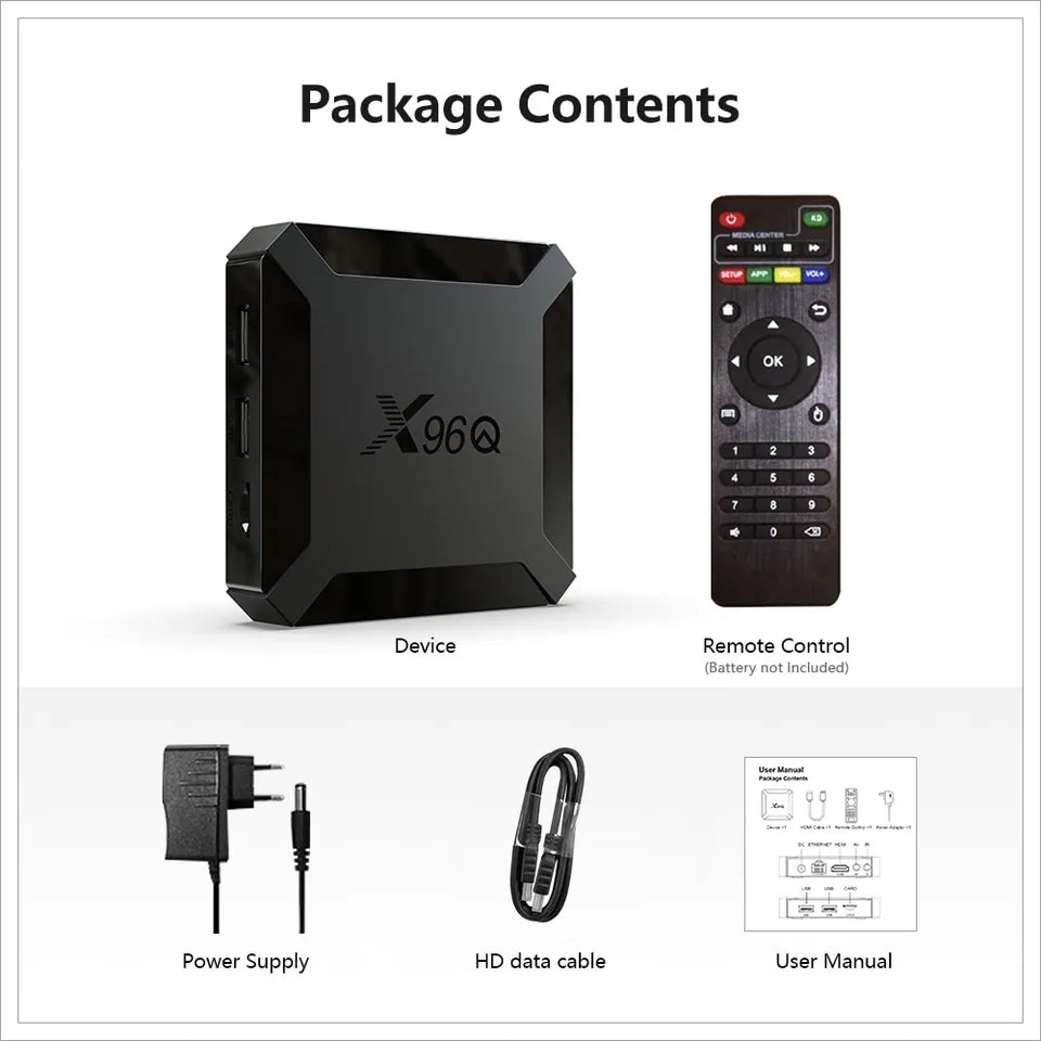 4K Android Smart TV Box