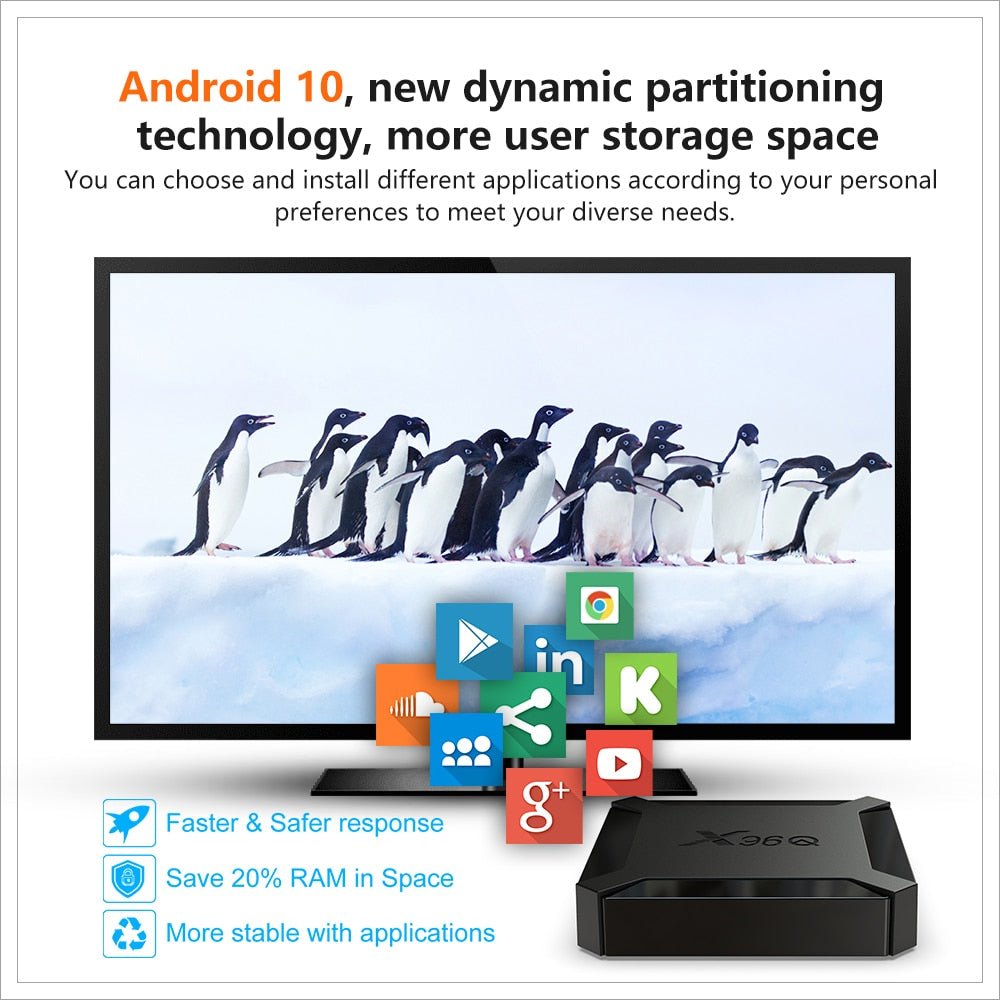 4K Android Smart TV Box