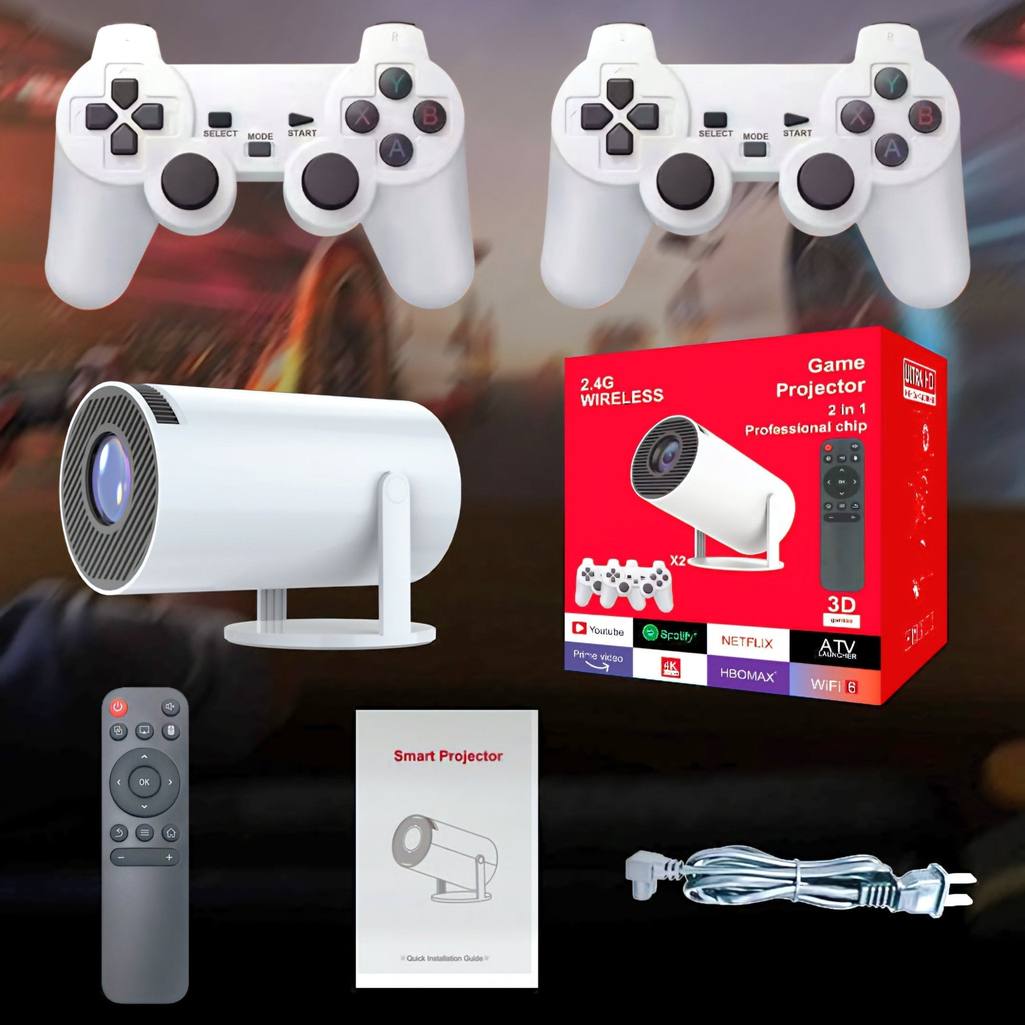 4K Ultra HD Projektor s 10.000 Igara