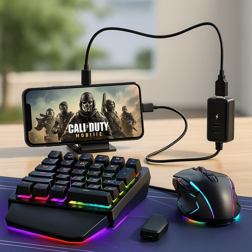 5 u 1 RGB Gaming Set za Mobilne Igrice