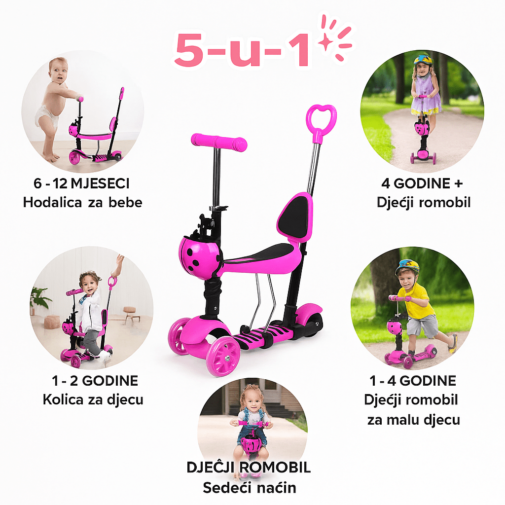 5u1 dječji skuter