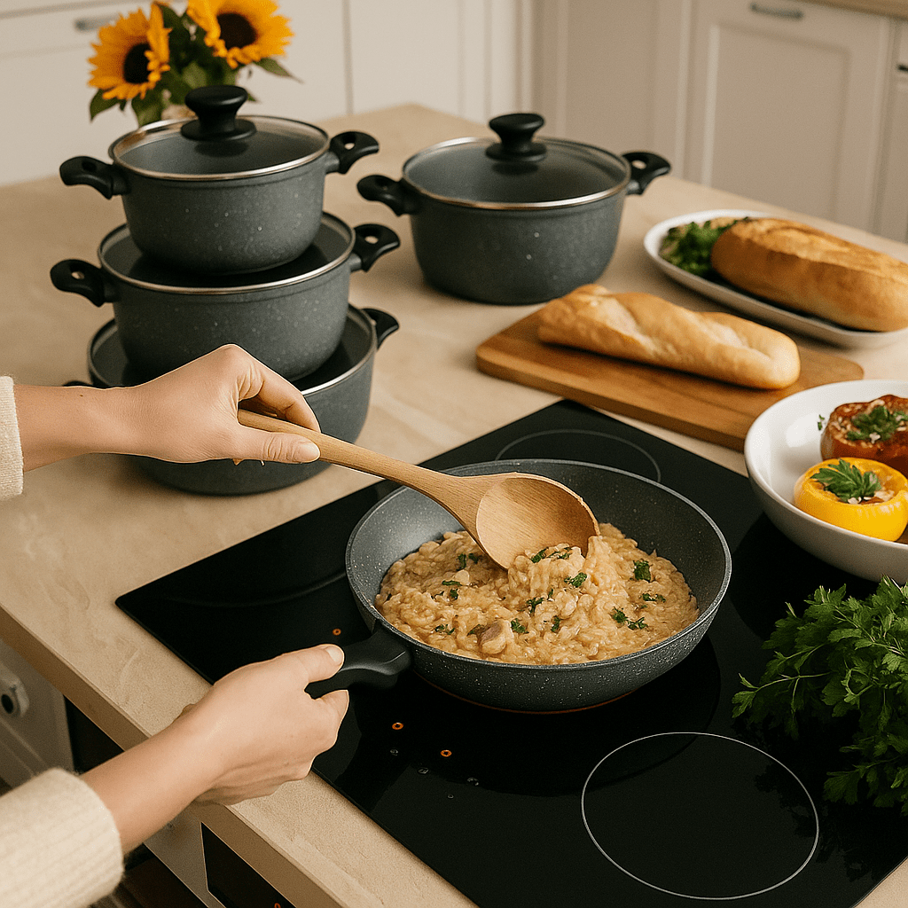7-dijelni set posuđa GRANIT My Cook