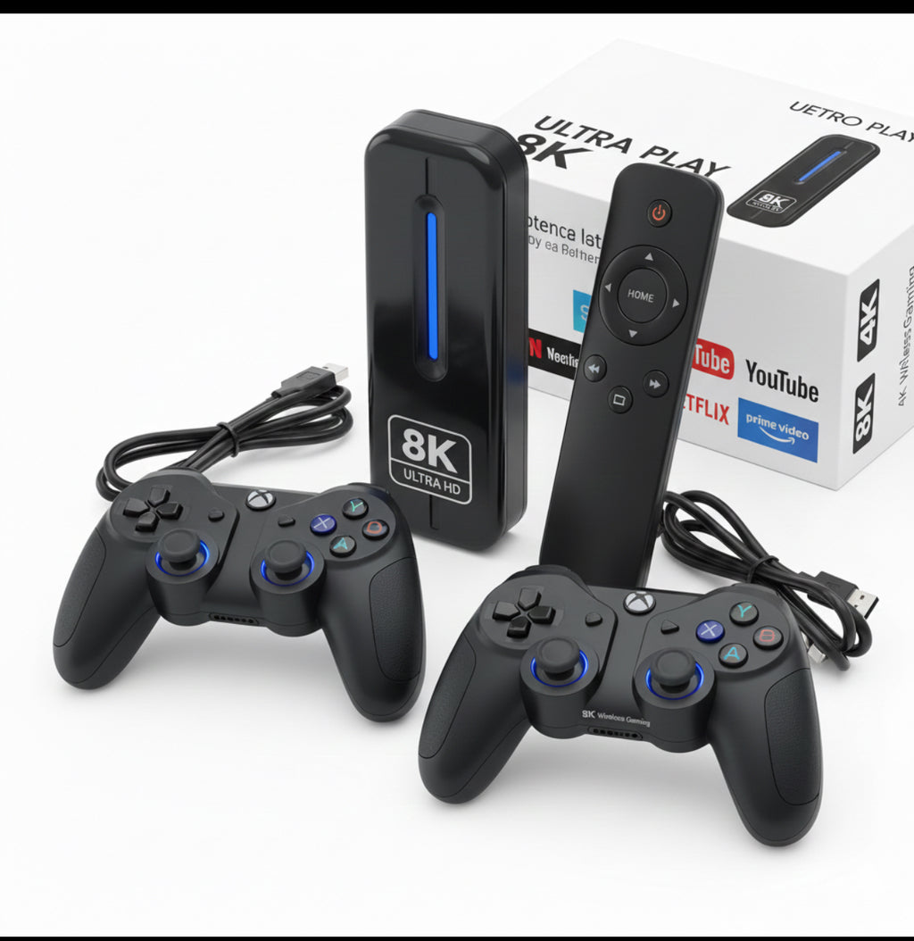 Game TV Stick + Android TV Box "Q9 Pro"