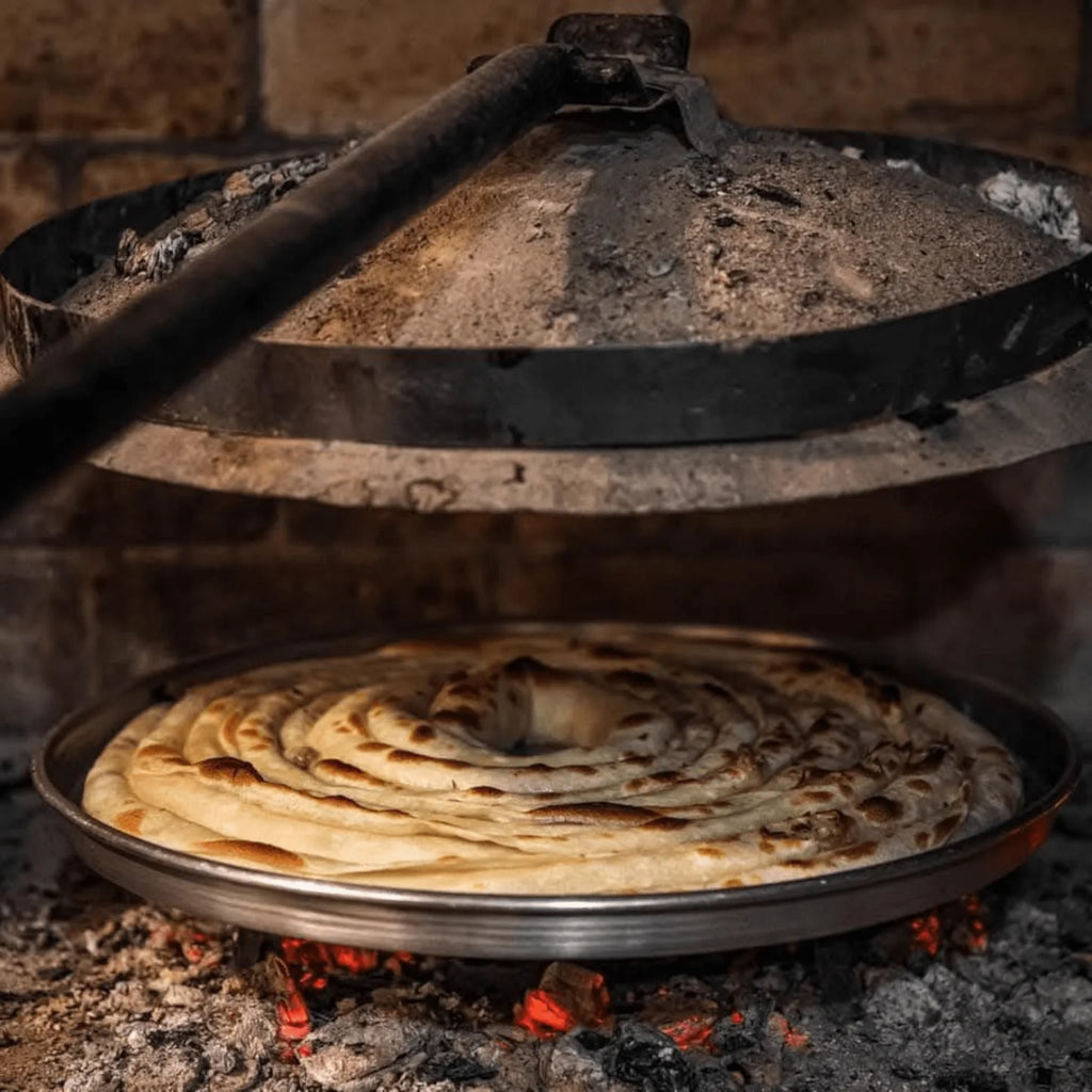 Sač Peka – Kovani Set Ručne Izrade (Tepsija 50 cm)