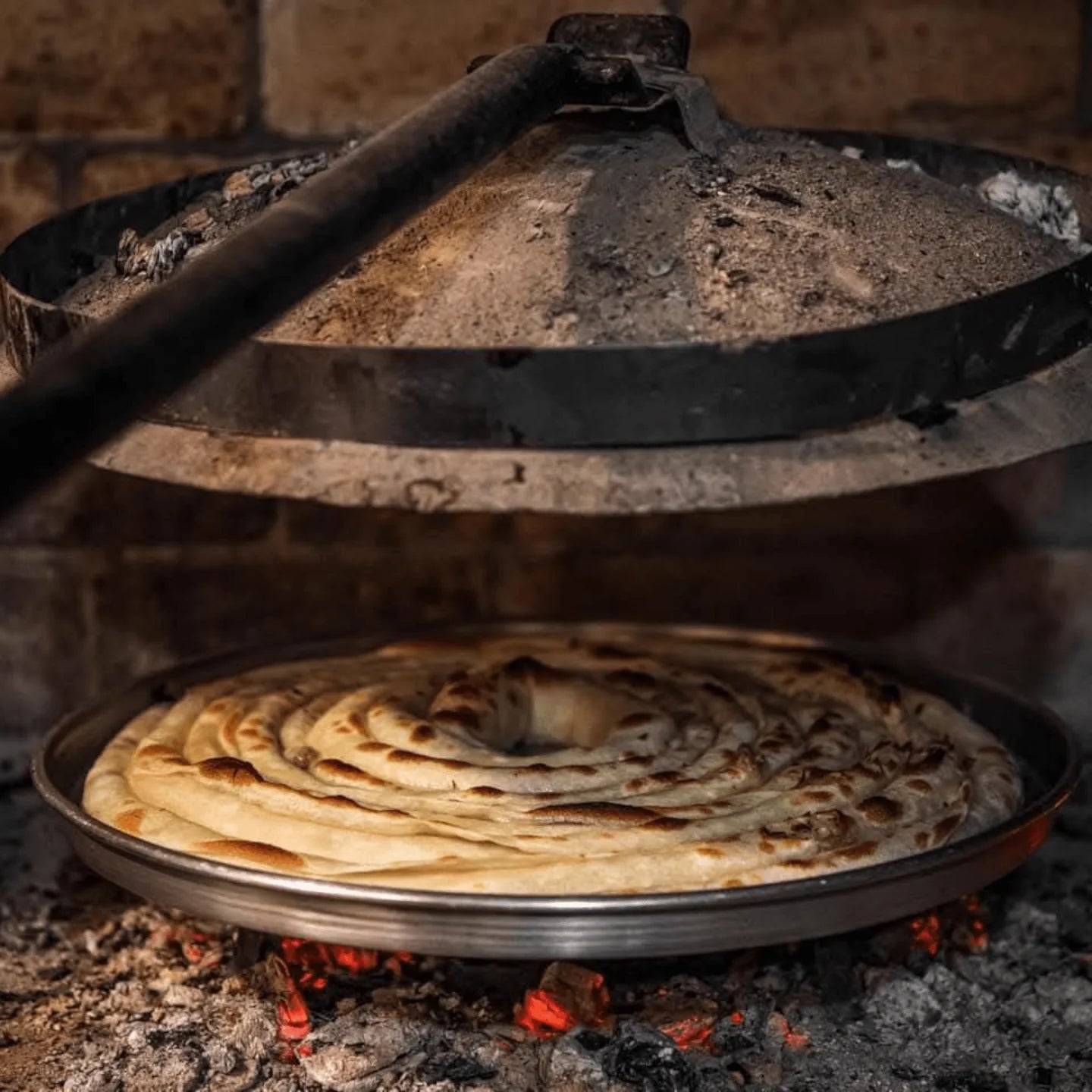 Sač Peka – Kovani Set Ručne Izrade (Tepsija 50 cm)