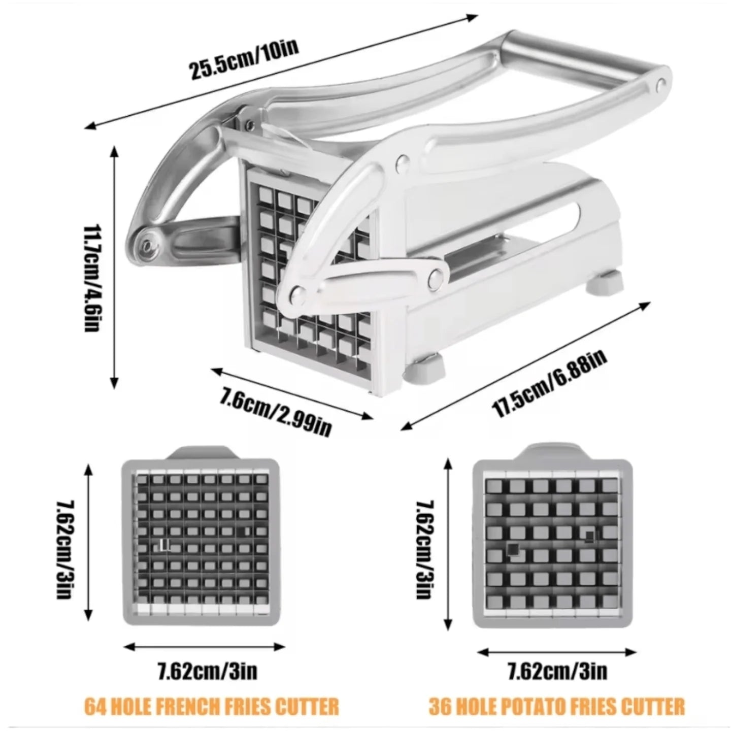 Profesionalni Rezač Krumpira Inox