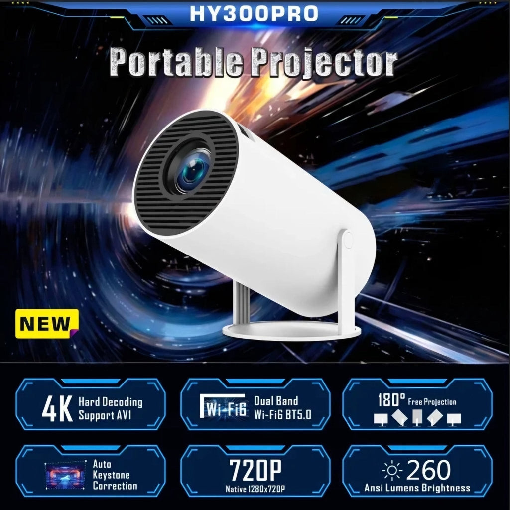 Android 11 4K WiFi6 Projektor