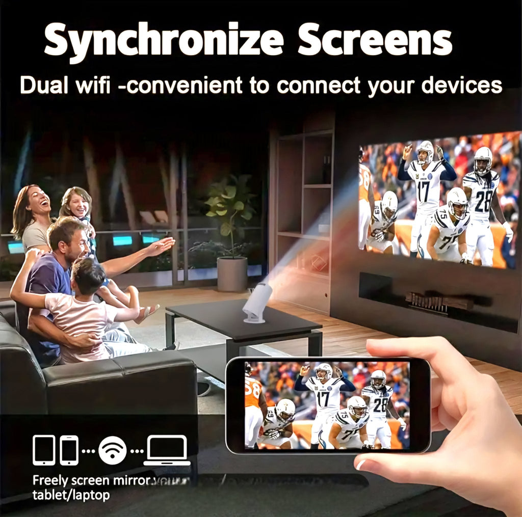 Android 11 4K WiFi6 Projektor