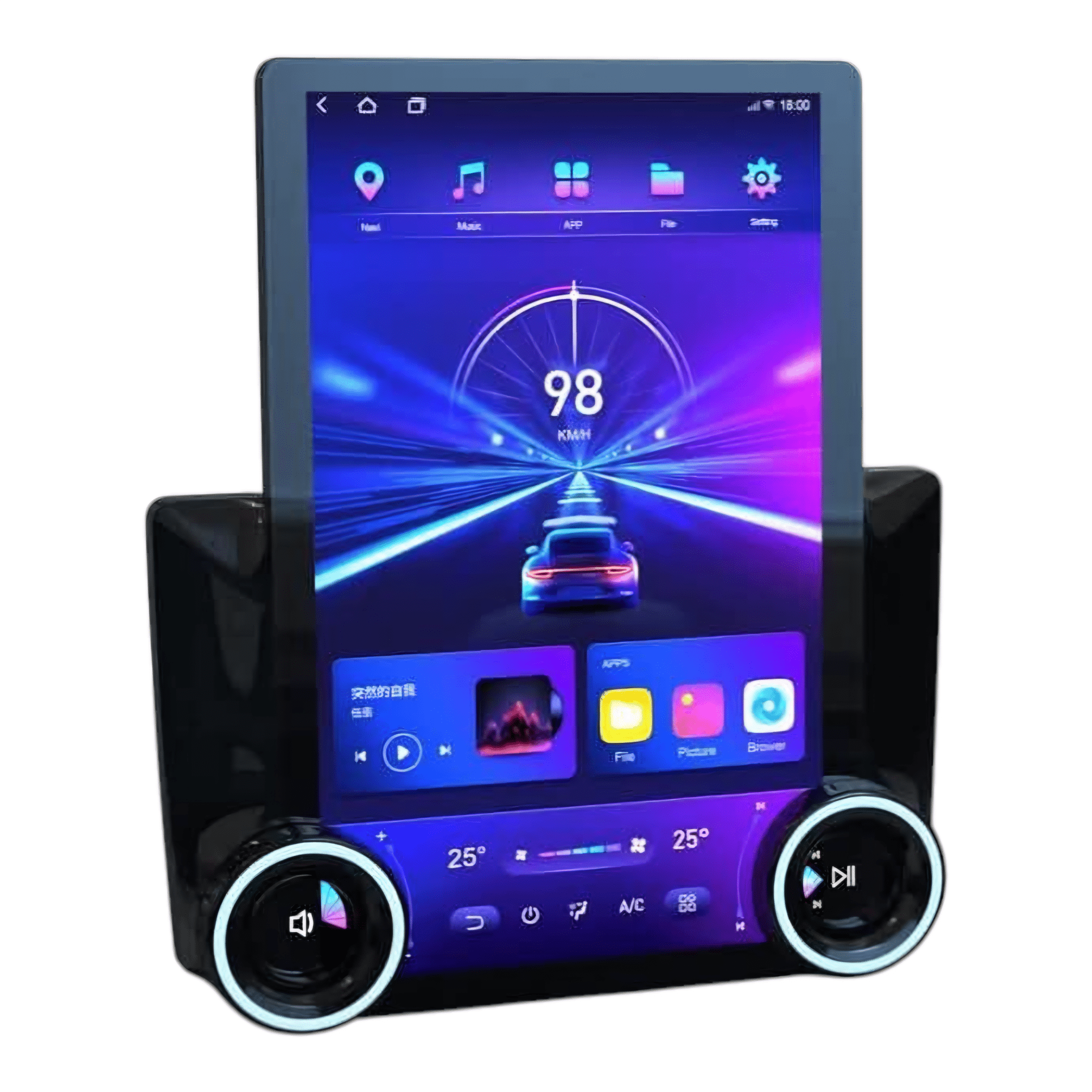 Android Auto Multimedia(Vertikalni zaslon)