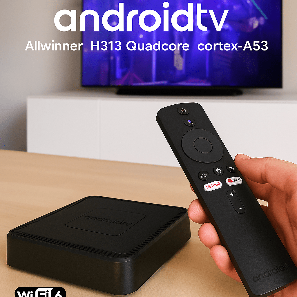 Android TV Box H313 Quadcore