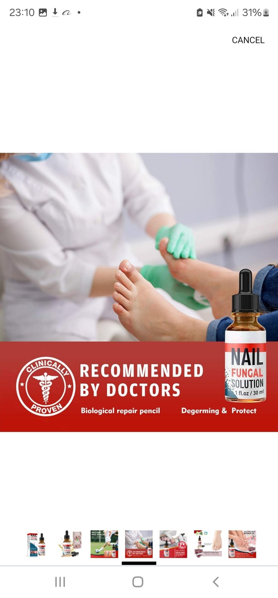 Antigljivični Serum za Nokte 3+1 GRATIS
