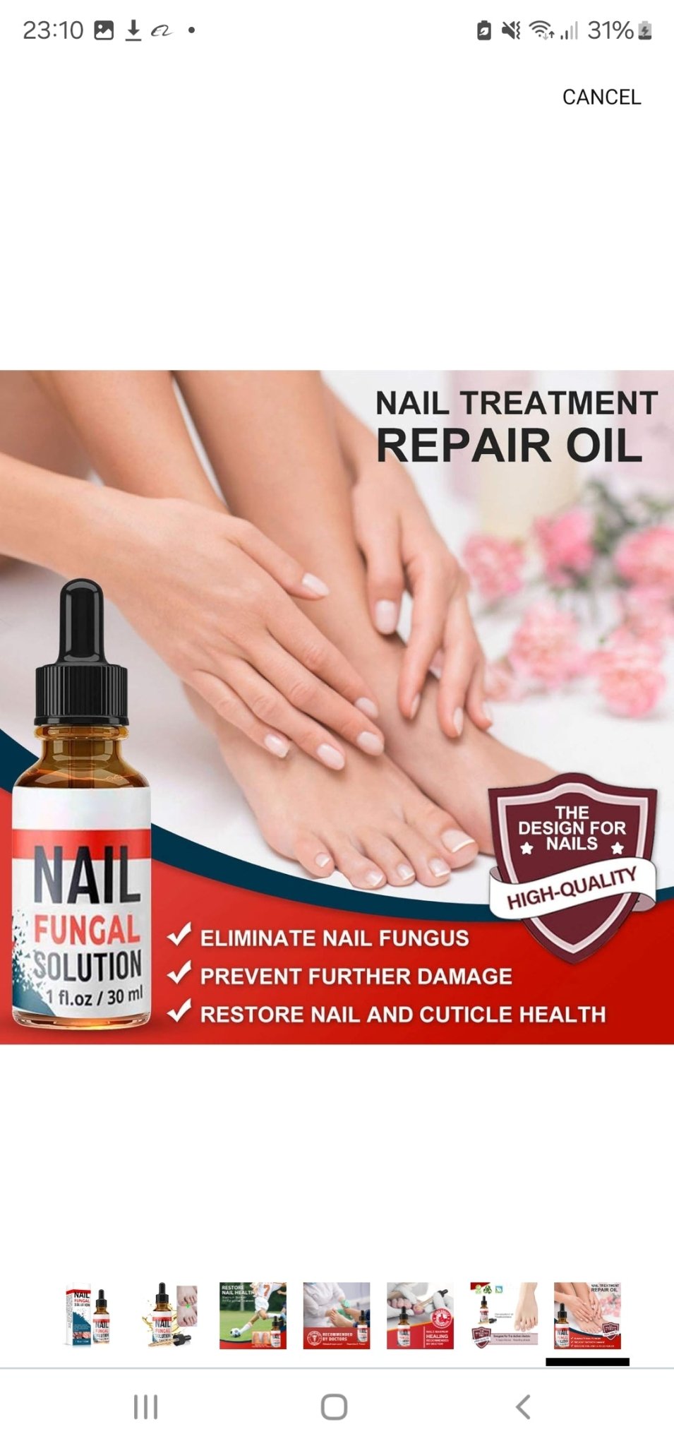 Antigljivični Serum za Nokte 3+1 GRATIS