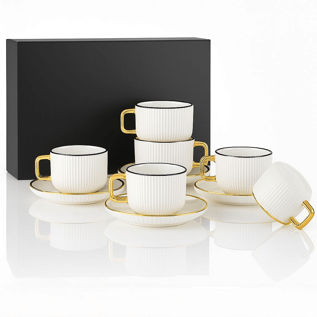 "Art Deco" Porculanski Set Šolja