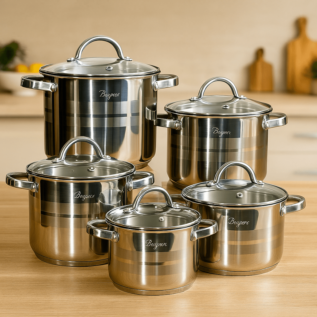 Bachmayer set od 5 dubokih lonaca