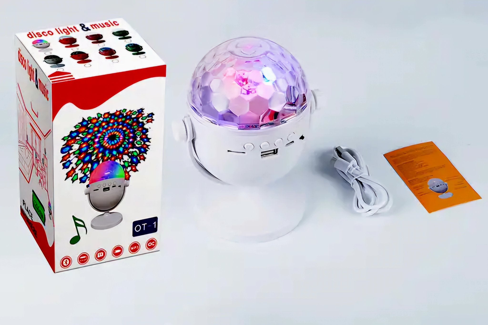 Bežični Bluetooth zvučnik i LED lampa