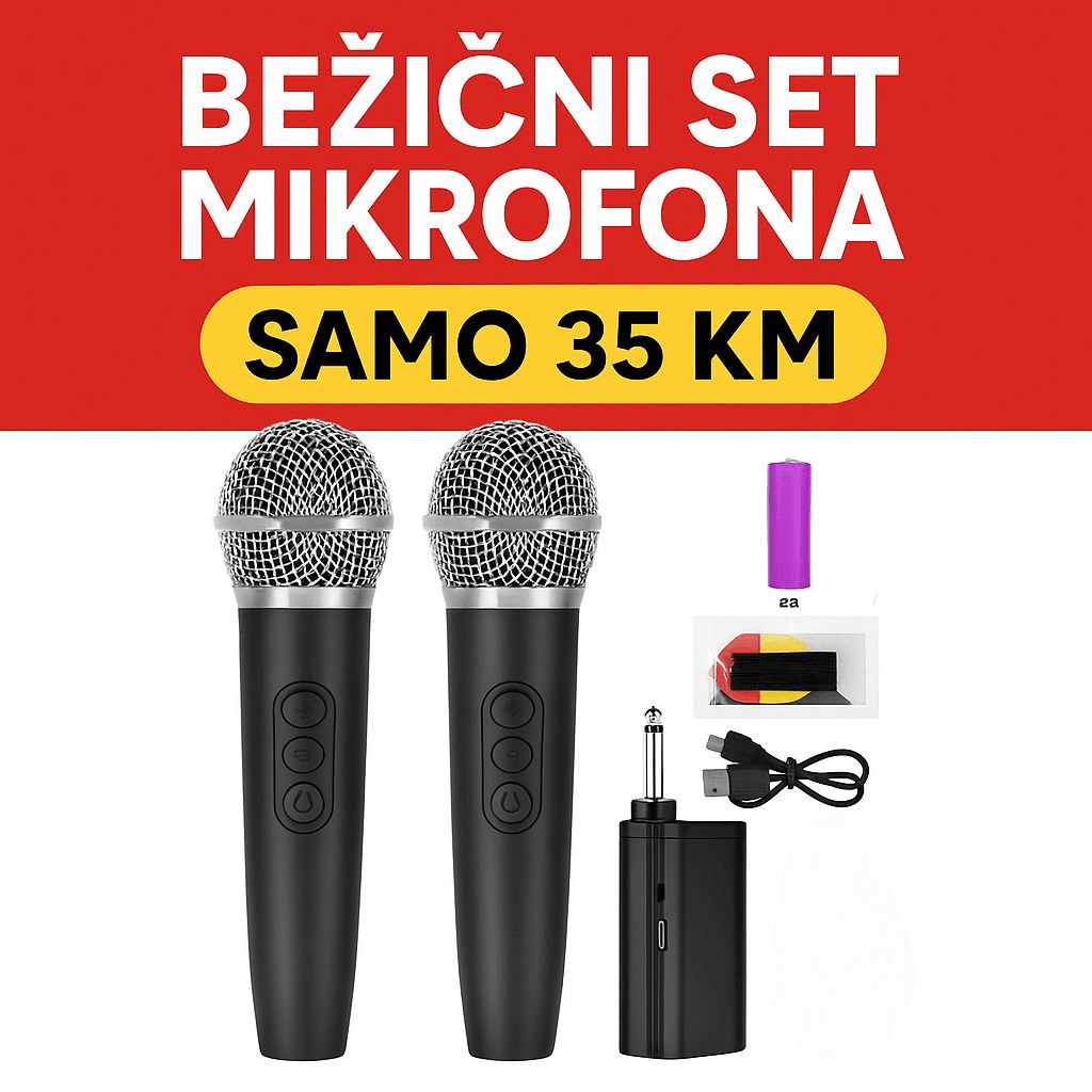 Bežični set mikrofona