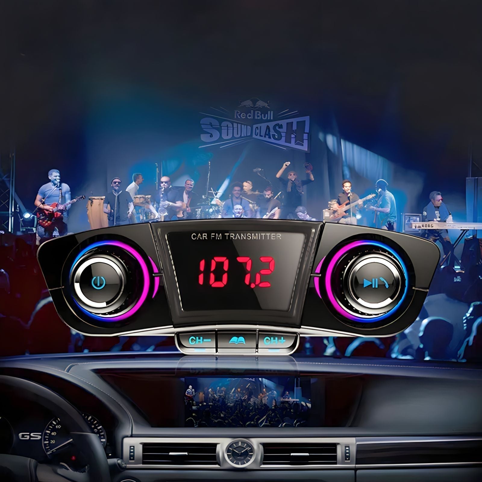 Bluetooth FM transmiter i MP3