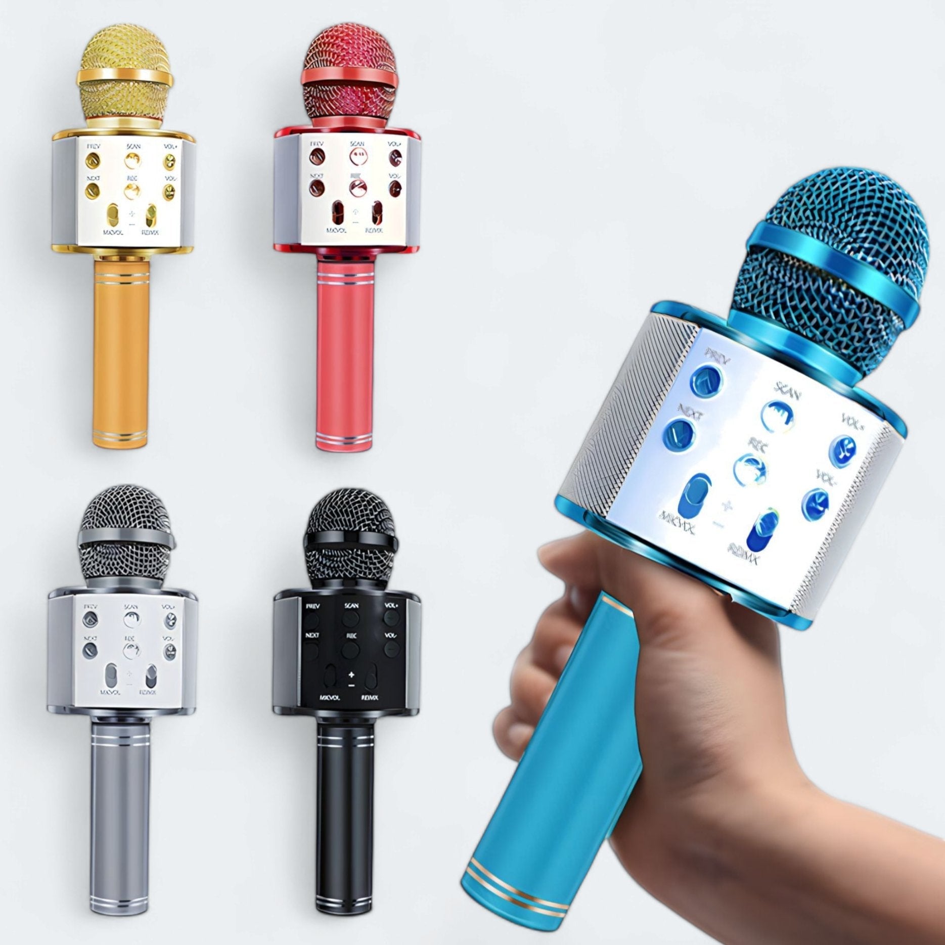 Bluetooth karaoke mikrofon