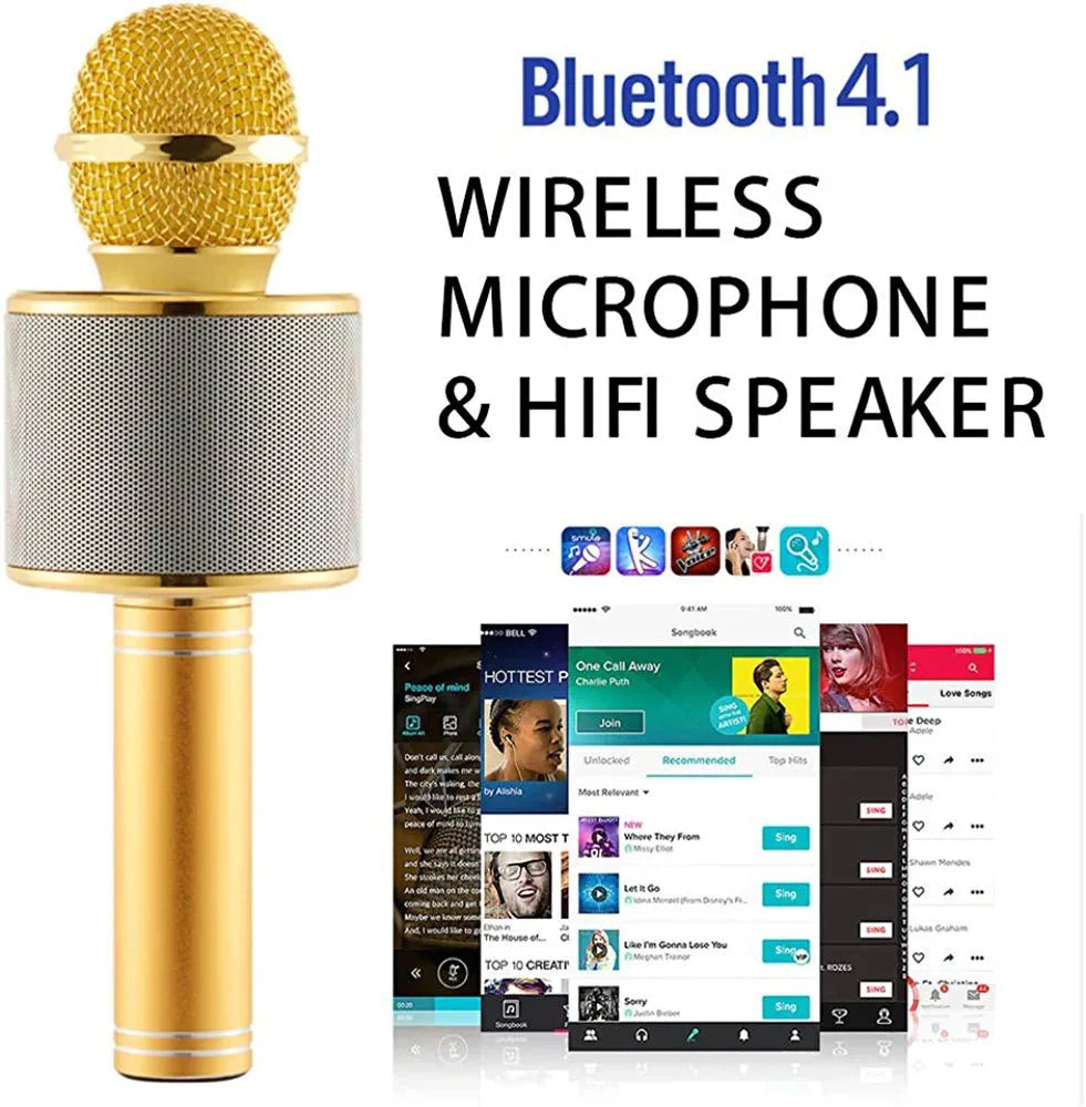 Bluetooth karaoke mikrofon
