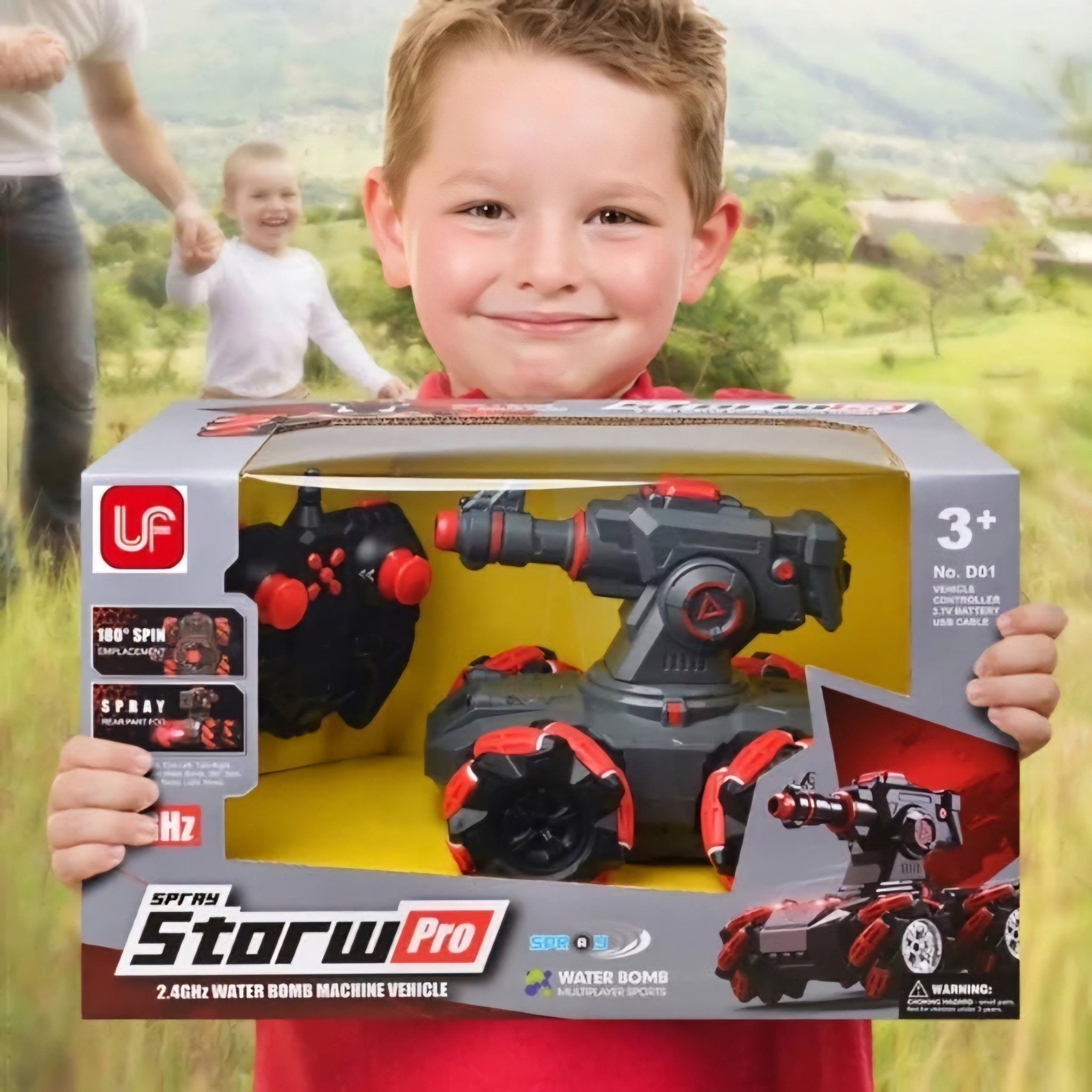Borbeni Tenk s Vodenim Topom!