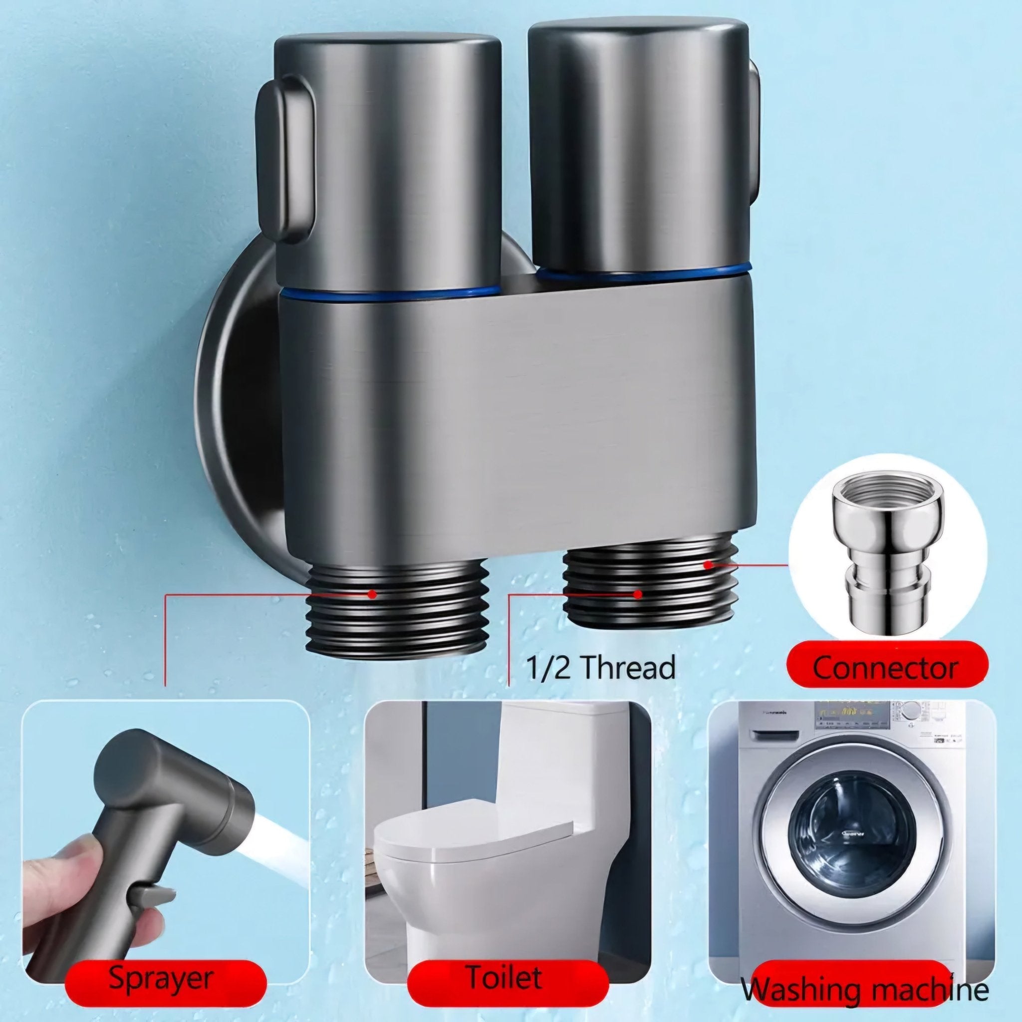 Crna Česma s Fleksibilnim Crijevom