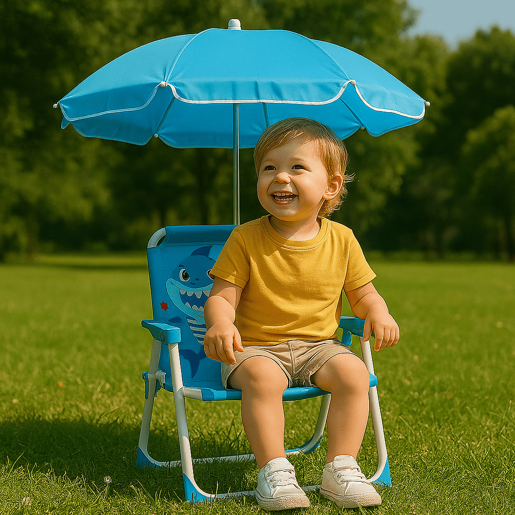 Dječja Sklopiva Stolica s Suncobranom