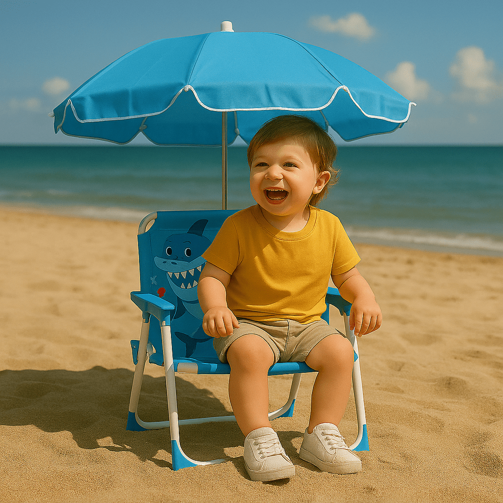 Dječja Sklopiva Stolica s Suncobranom