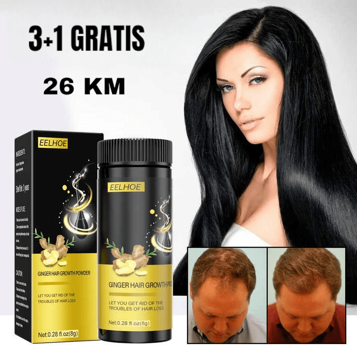 Đumbir prah za rast kose 3+1 GRATIS