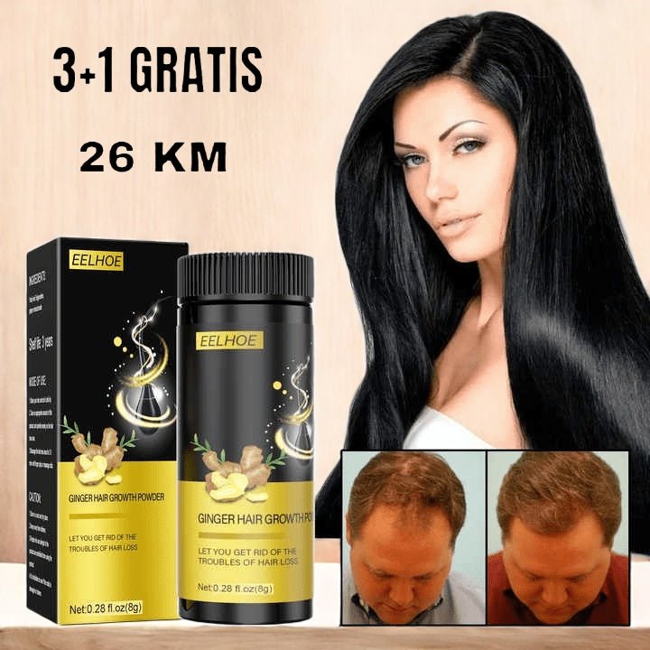 Đumbir prah za rast kose 3+1 GRATIS