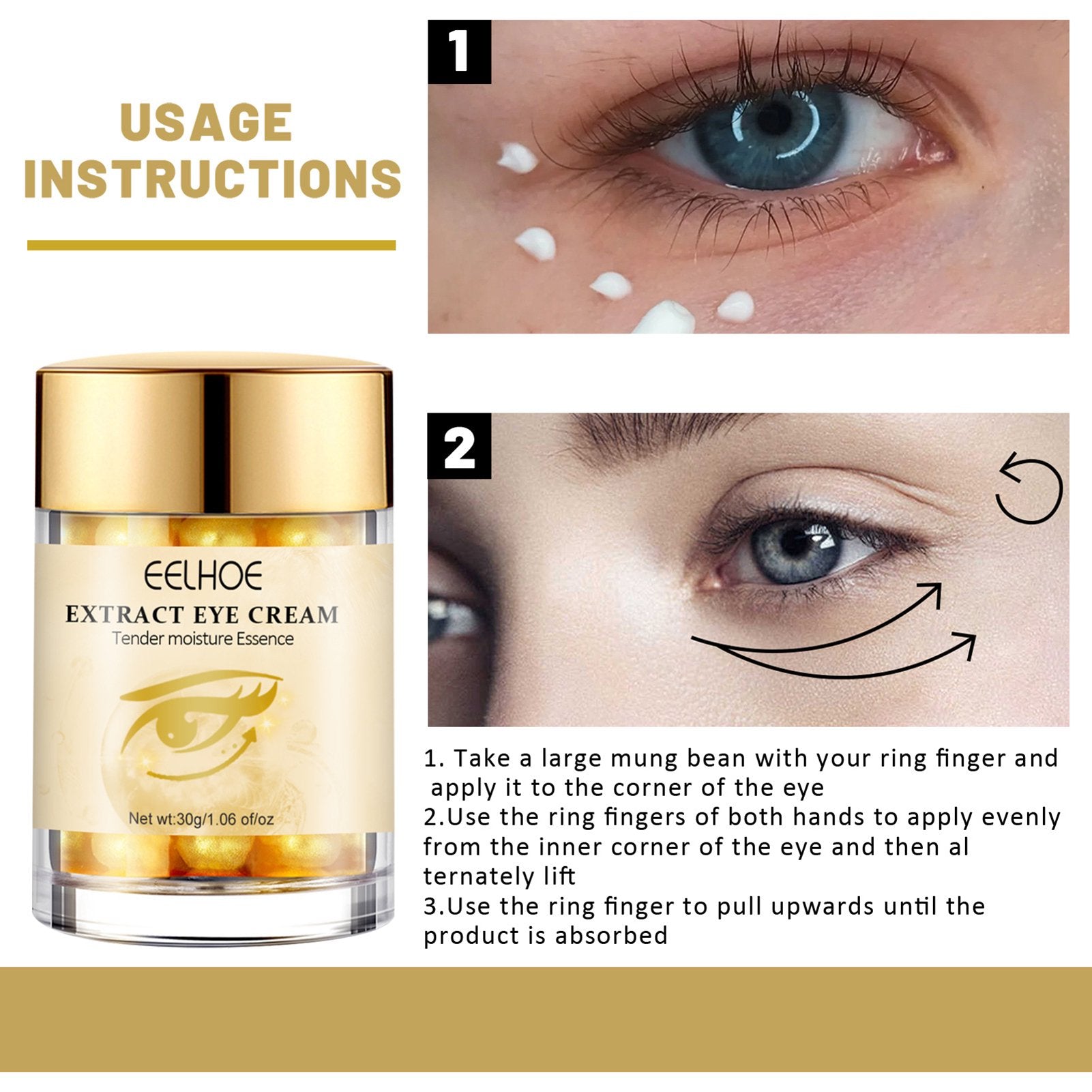 EELHOE Ekstrakt Krema za Oči 3+1 GRATIS