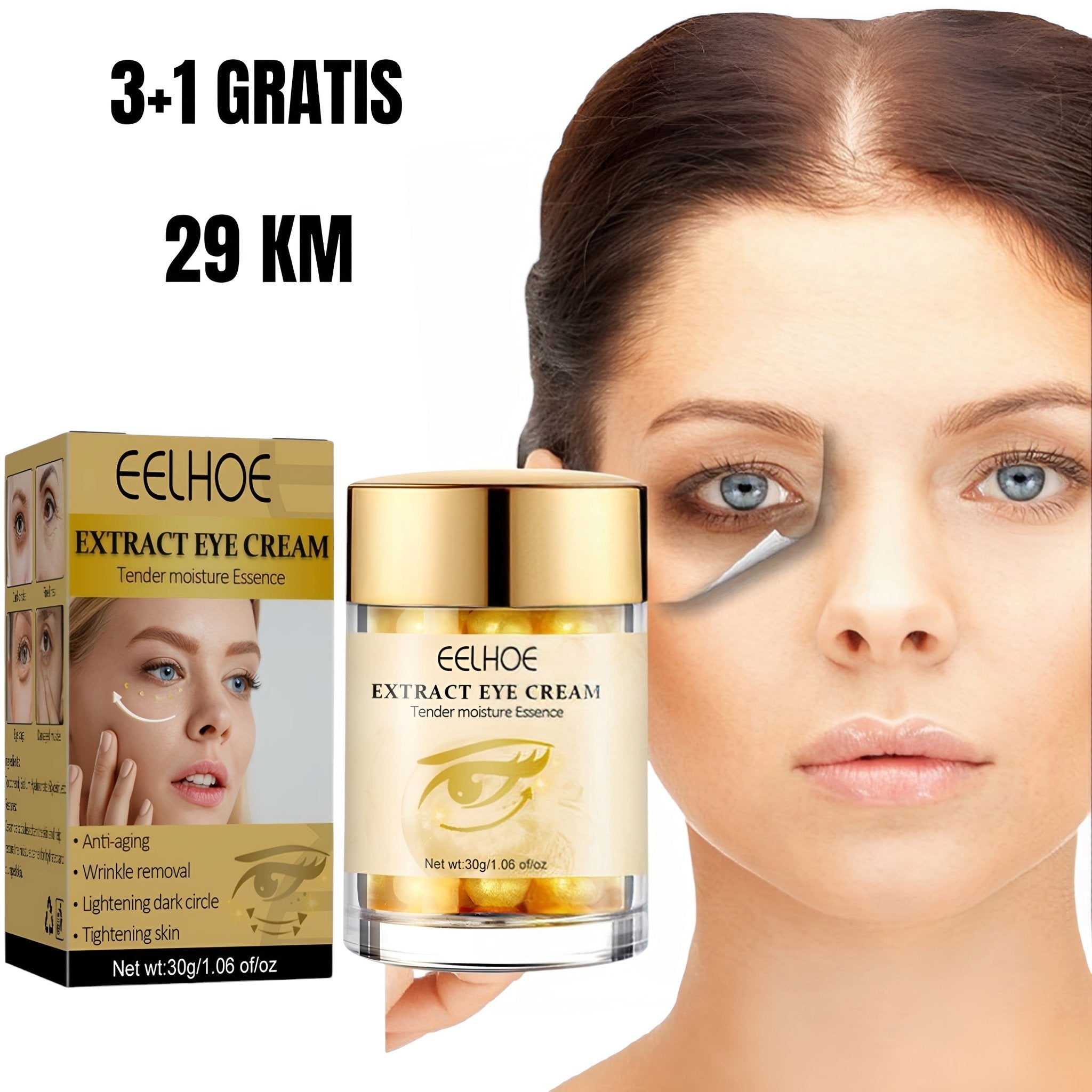 EELHOE Ekstrakt Krema za Oči 3+1 GRATIS