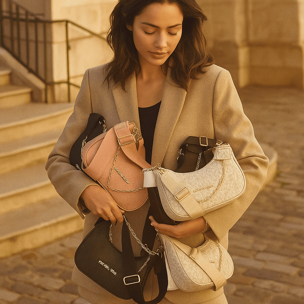 Elegantna Crossbody Torba s Lančićem
