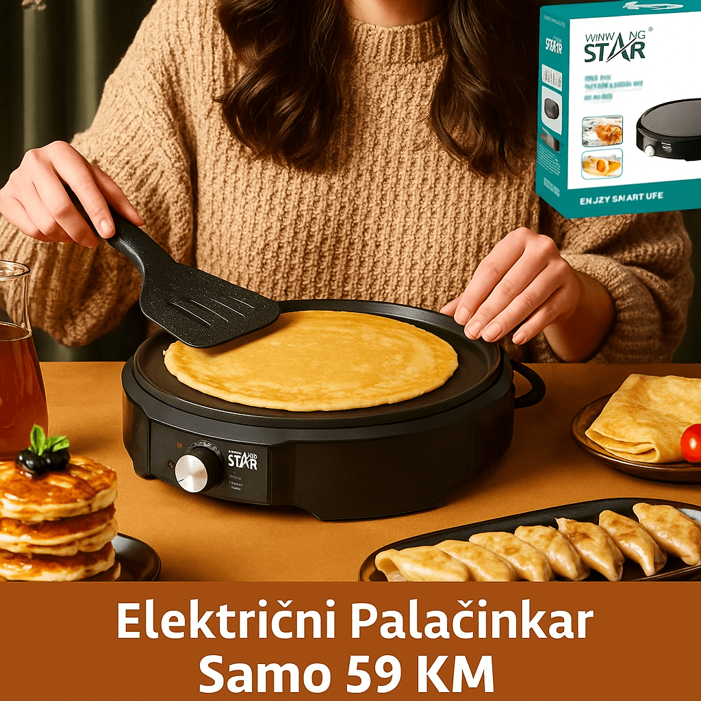 Električni Palačinkar 1200W