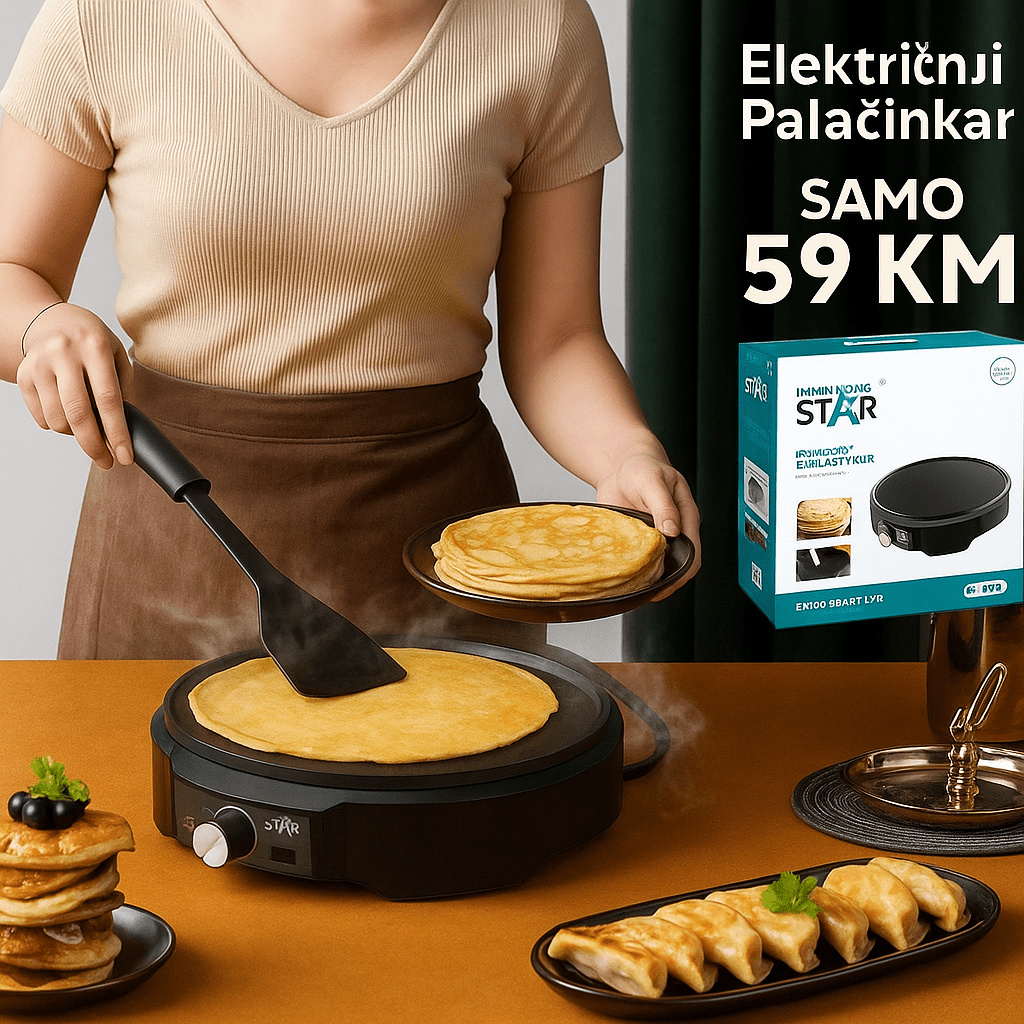 Električni Palačinkar 1200W