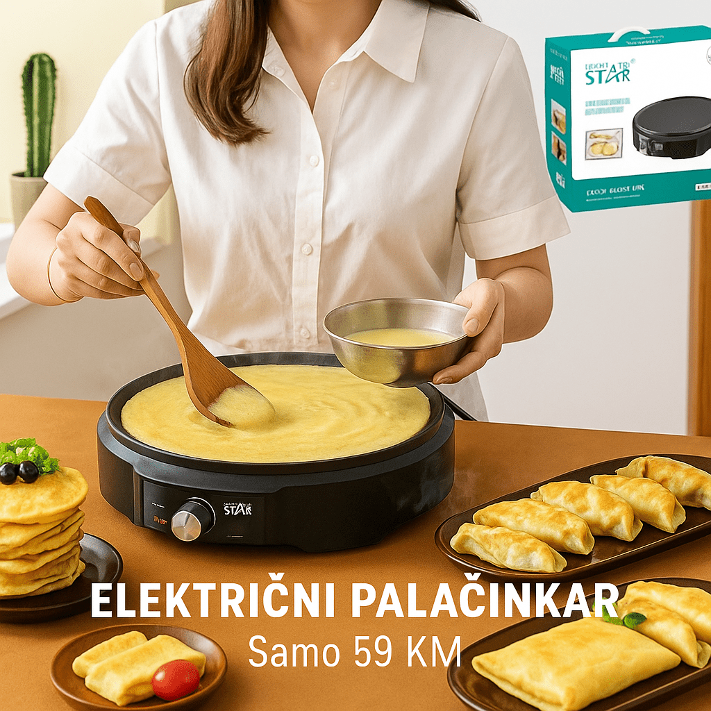 Električni Palačinkar 1200W