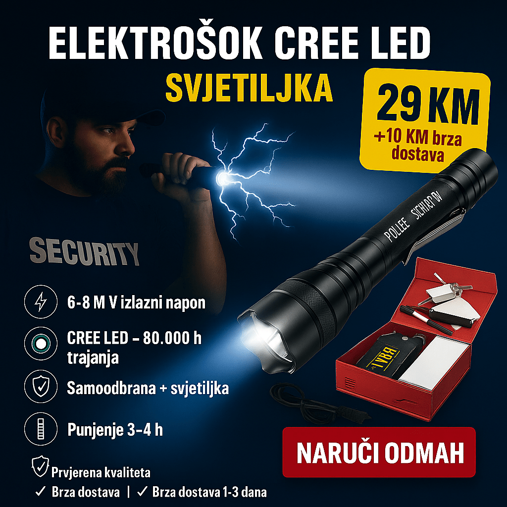 Elektrošoker svjetiljka (jači model)